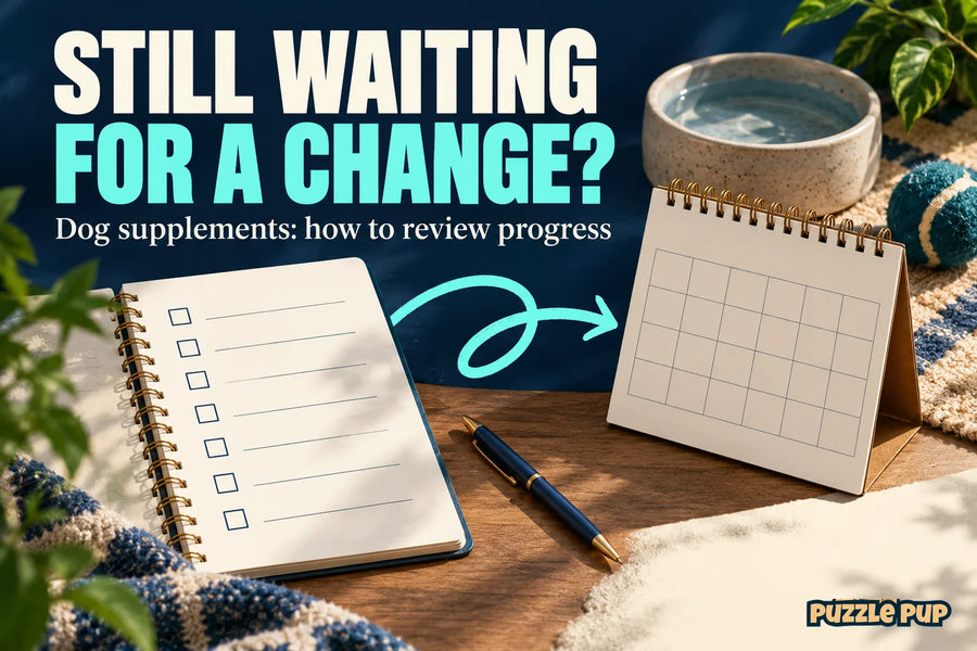 Editorial cover: STILL WAITING FOR A CHANGE? Dog supplements: how to review progress
