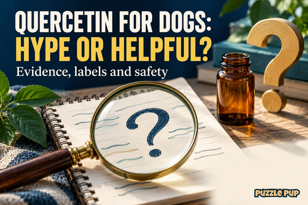 Editorial cover: QUERCETIN FOR DOGS: HYPE OR HELPFUL? Evidence, labels and safety
