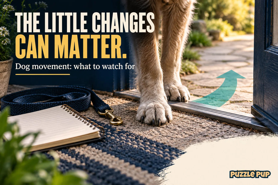 Editorial cover: THE LITTLE CHANGES CAN MATTER. Dog movement: what to watch for